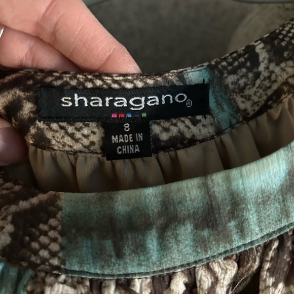 Beautiful animal print dress, lined - Picture 2 of 4